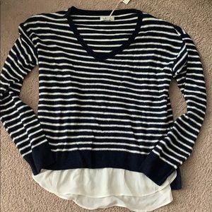🆕NWT LB Striped Sweater